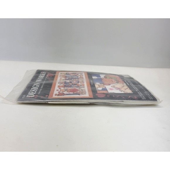 Design Works Cross Stitch Kit I Love Bears 9257 Teddy Bears 9 x 22 NEW Sealed - Picture 5 of 8